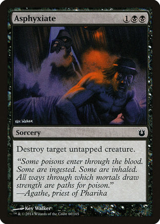 Asphyxiate [Born of the Gods] | Jomio and Rueliete's Cards and Comics