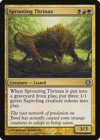 Sprouting Thrinax [Shards of Alara] | Jomio and Rueliete's Cards and Comics