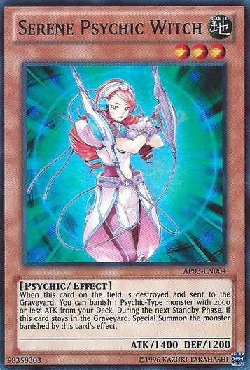 Serene Psychic Witch [AP03-EN004] Super Rare | Jomio and Rueliete's Cards and Comics