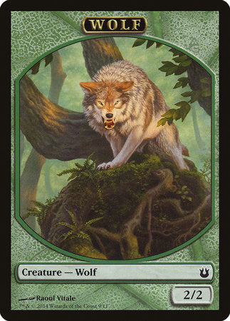 Wolf Token [Born of the Gods Tokens] | Jomio and Rueliete's Cards and Comics