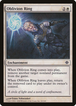 Oblivion Ring [Shards of Alara] | Jomio and Rueliete's Cards and Comics