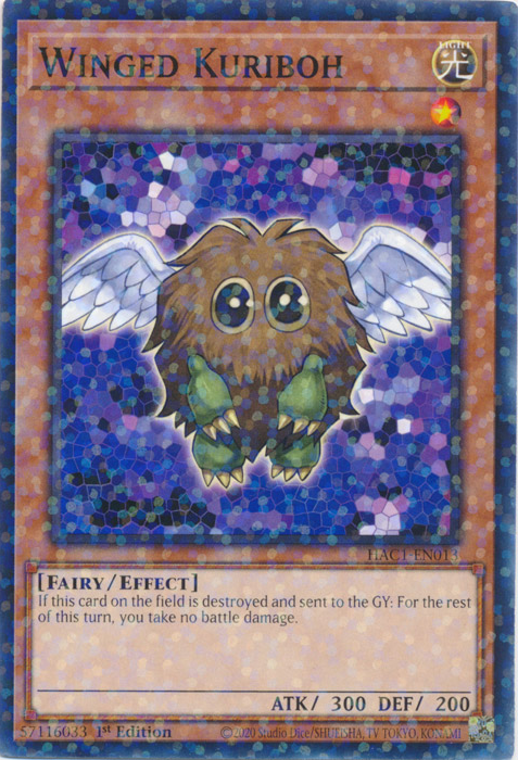 Winged Kuriboh (Duel Terminal) [HAC1-EN013] Common | Jomio and Rueliete's Cards and Comics