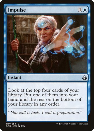 Impulse [Battlebond] | Jomio and Rueliete's Cards and Comics