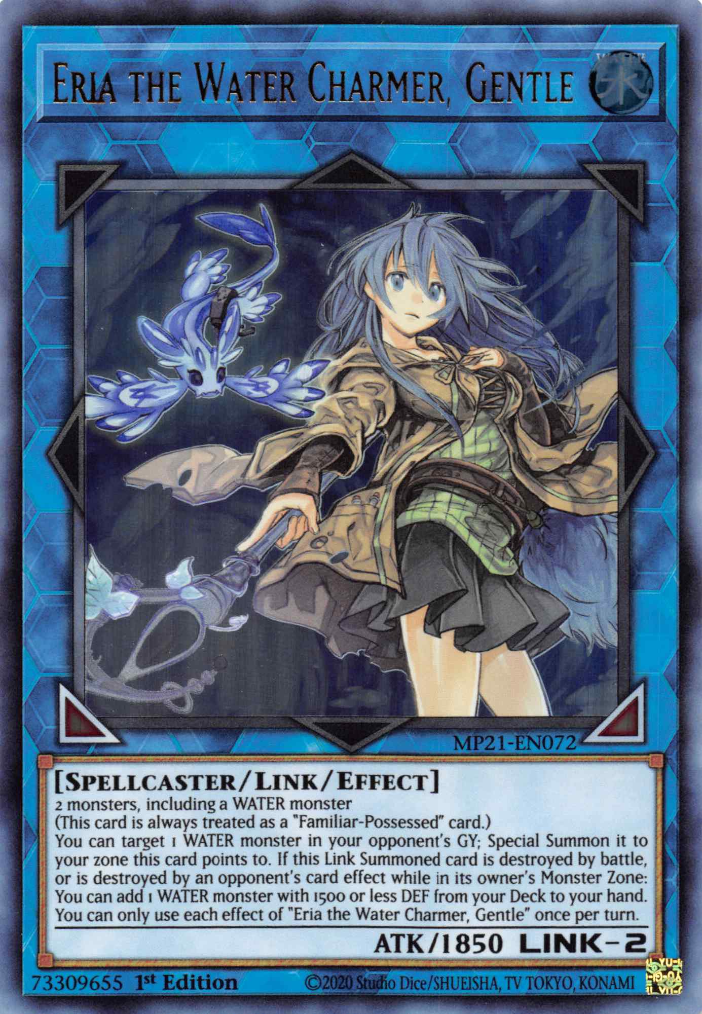 Eria the Water Charmer, Gentle [MP21-EN072] Ultra Rare | Jomio and Rueliete's Cards and Comics