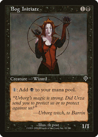 Bog Initiate [Invasion] | Jomio and Rueliete's Cards and Comics