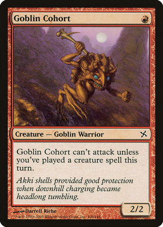 Goblin Cohort [Betrayers of Kamigawa] | Jomio and Rueliete's Cards and Comics