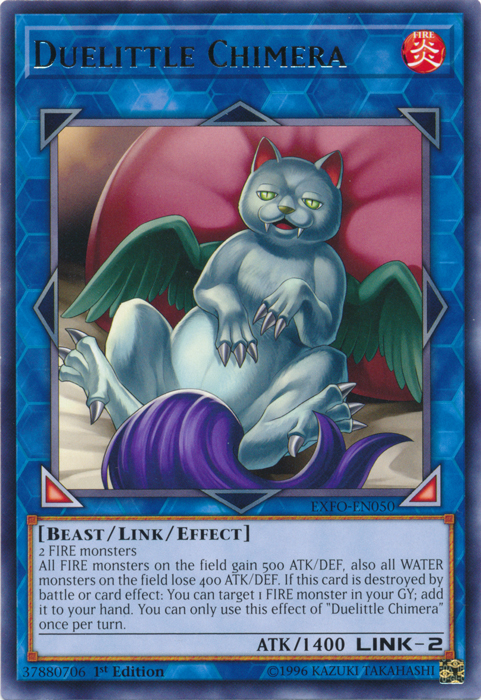 Duelittle Chimera [EXFO-EN050] Rare | Jomio and Rueliete's Cards and Comics