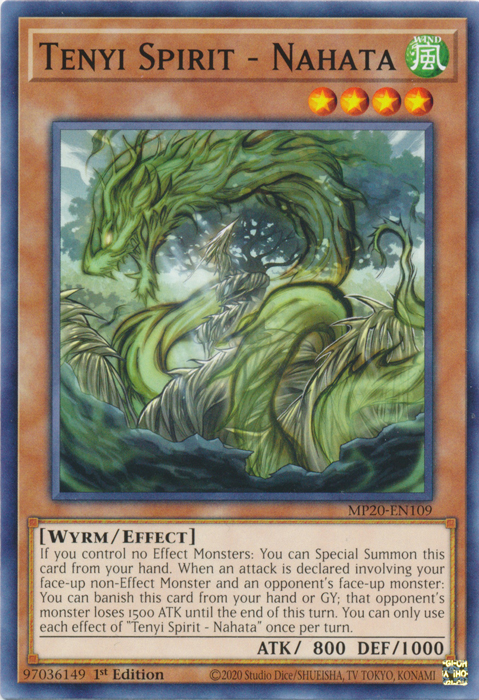 Tenyi Spirit - Nahata [MP20-EN109] Common | Jomio and Rueliete's Cards and Comics