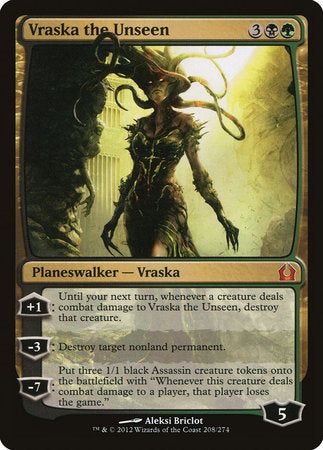 Vraska the Unseen [Return to Ravnica] | Jomio and Rueliete's Cards and Comics