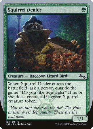Squirrel Dealer [Unstable] | Jomio and Rueliete's Cards and Comics