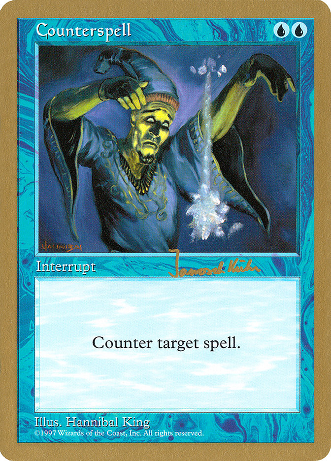 Counterspell (Janosch Kuhn) [World Championship Decks 1997] | Jomio and Rueliete's Cards and Comics