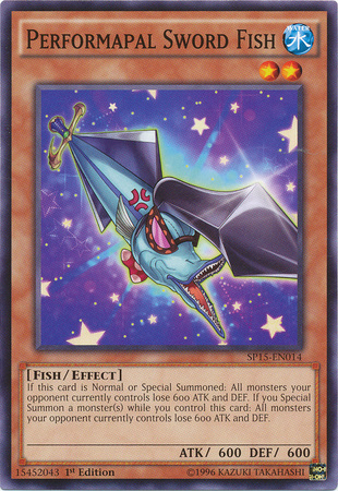 Performapal Sword Fish [SP15-EN014] Common | Jomio and Rueliete's Cards and Comics