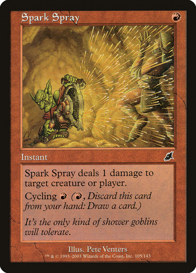 Spark Spray [Scourge] | Jomio and Rueliete's Cards and Comics