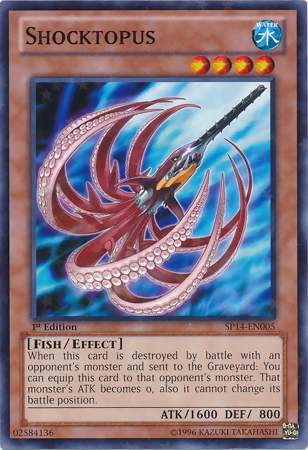 Shocktopus [SP14-EN005] Starfoil Rare | Jomio and Rueliete's Cards and Comics