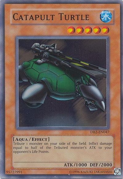 Catapult Turtle [DB2-EN047] Super Rare | Jomio and Rueliete's Cards and Comics