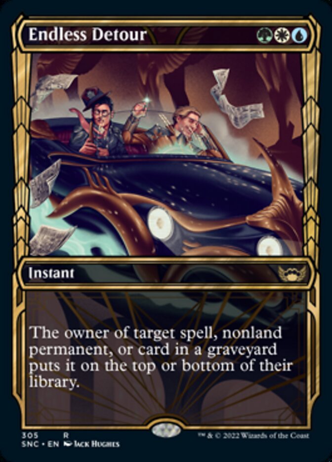 Endless Detour (Showcase Golden Age) [Streets of New Capenna] | Jomio and Rueliete's Cards and Comics