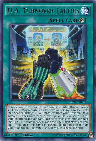 U.A. Turnover Tactics [SECE-EN089] Rare | Jomio and Rueliete's Cards and Comics
