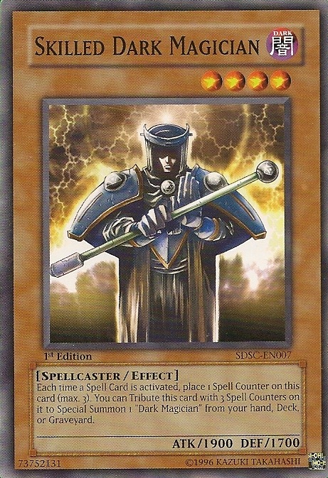 Skilled Dark Magician [SDSC-EN007] Common | Jomio and Rueliete's Cards and Comics