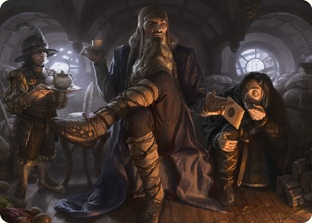 Sharkey, Tyrant of the Shire Art Card [The Lord of the Rings: Tales of Middle-earth Art Series] | Jomio and Rueliete's Cards and Comics