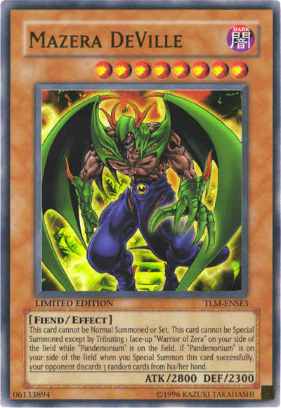 Mazera DeVille [TLM-ENSE3] Ultra Rare | Jomio and Rueliete's Cards and Comics