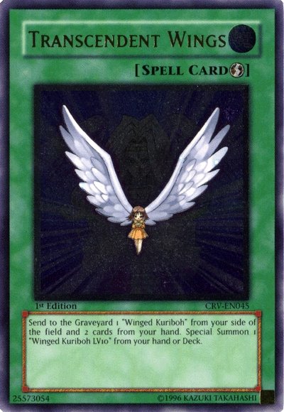 Transcendent Wings (UTR) [CRV-EN045] Ultimate Rare | Jomio and Rueliete's Cards and Comics
