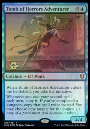 Tomb of Horrors Adventurer [Commander Legends: Battle for Baldur's Gate Prerelease Promos] | Jomio and Rueliete's Cards and Comics