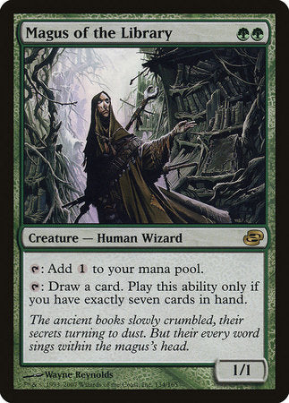 Magus of the Library [Planar Chaos] | Jomio and Rueliete's Cards and Comics