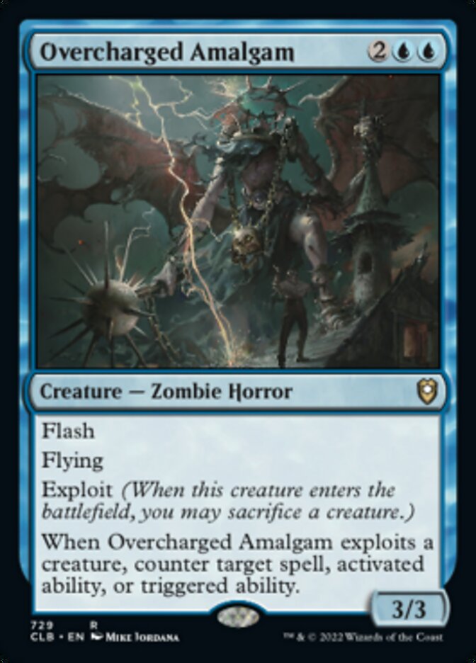 Overcharged Amalgam [Commander Legends: Battle for Baldur's Gate] | Jomio and Rueliete's Cards and Comics
