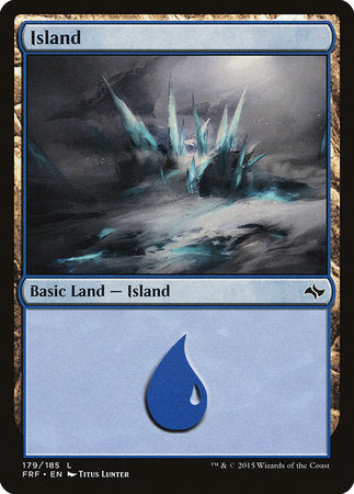 Island (179) [Fate Reforged] | Jomio and Rueliete's Cards and Comics