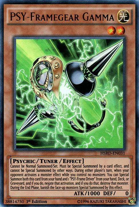PSY-Framegear Gamma [HSRD-EN031] Ultra Rare | Jomio and Rueliete's Cards and Comics