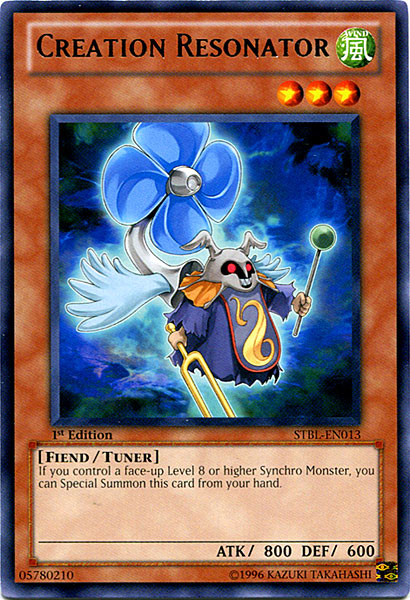 Creation Resonator [STBL-EN013] Rare | Jomio and Rueliete's Cards and Comics