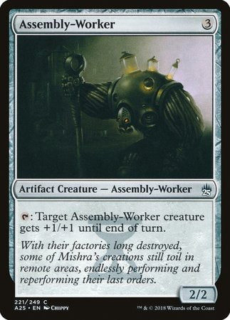 Assembly-Worker [Masters 25] | Jomio and Rueliete's Cards and Comics