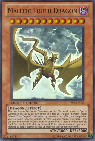 Malefic Truth Dragon [JUMP-EN048] Ultra Rare | Jomio and Rueliete's Cards and Comics