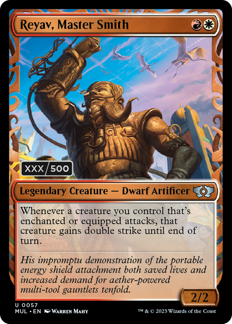 Reyav, Master Smith (Serialized) [Multiverse Legends] | Jomio and Rueliete's Cards and Comics
