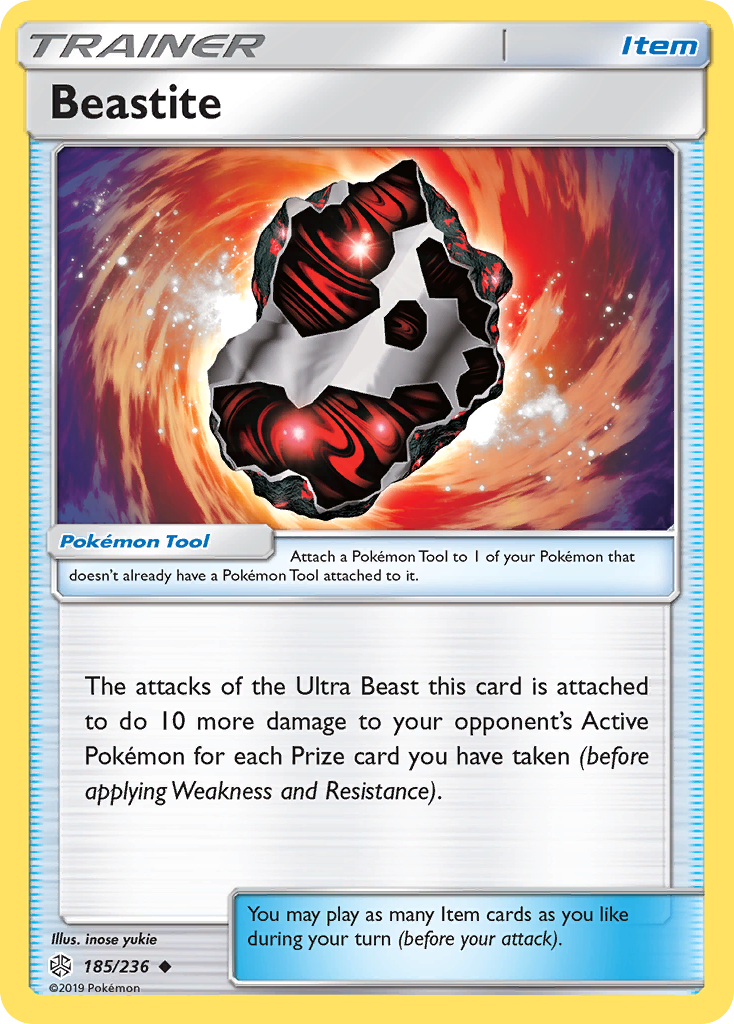Beastite (185/236) [Sun & Moon: Cosmic Eclipse] | Jomio and Rueliete's Cards and Comics