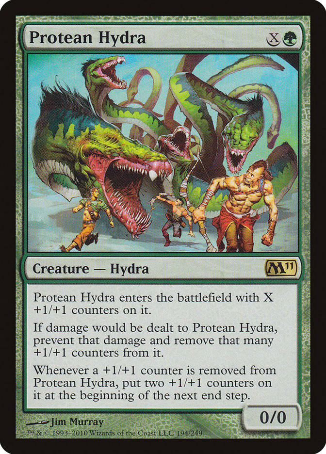 Protean Hydra [Magic 2011] | Jomio and Rueliete's Cards and Comics