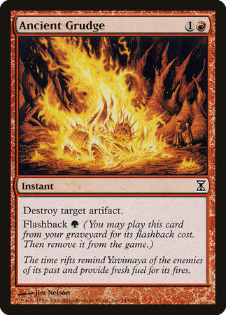 Ancient Grudge [Time Spiral] | Jomio and Rueliete's Cards and Comics