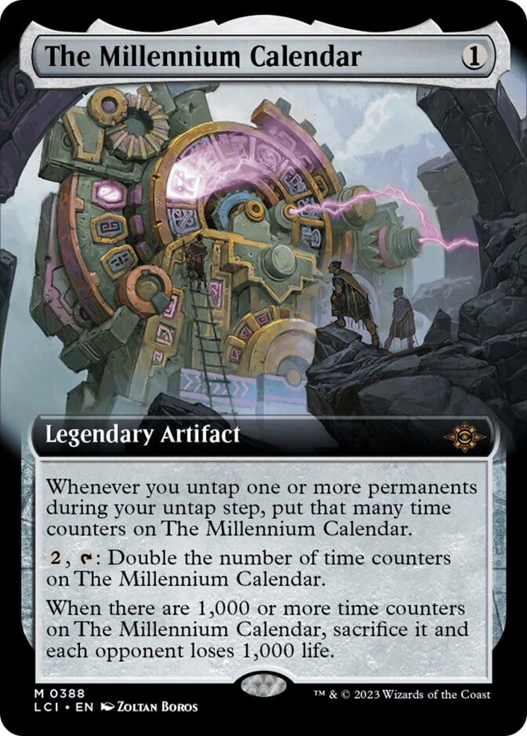 The Millennium Calendar (Extended Art) [The Lost Caverns of Ixalan] | Jomio and Rueliete's Cards and Comics