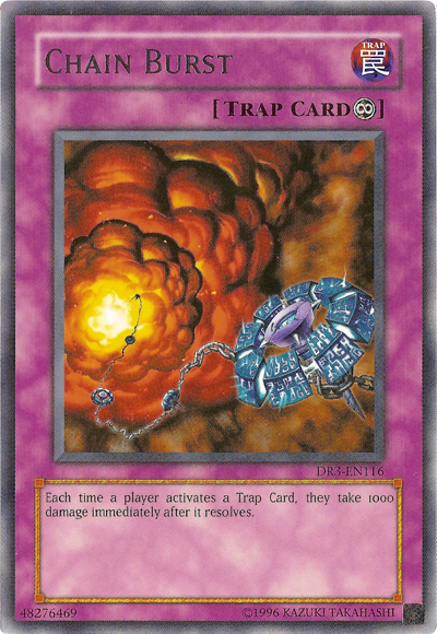 Chain Burst [DR3-EN116] Rare | Jomio and Rueliete's Cards and Comics
