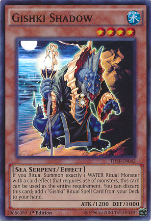 Gishki Shadow [THSF-EN042] Super Rare | Jomio and Rueliete's Cards and Comics