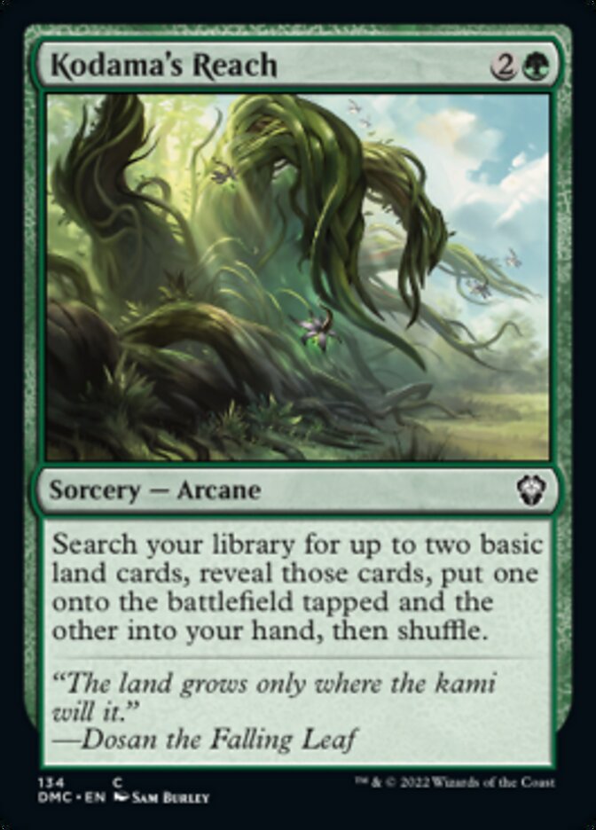 Kodama's Reach [Dominaria United Commander] | Jomio and Rueliete's Cards and Comics