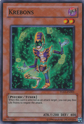 Krebons [TU01-EN003] Super Rare | Jomio and Rueliete's Cards and Comics