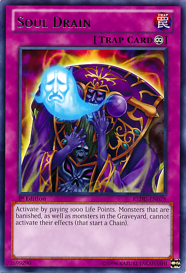 Soul Drain [REDU-EN078] Rare | Jomio and Rueliete's Cards and Comics