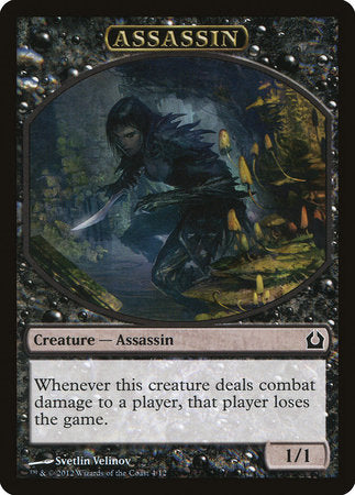 Assassin Token [Return to Ravnica Tokens] | Jomio and Rueliete's Cards and Comics