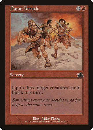 Panic Attack [Prophecy] | Jomio and Rueliete's Cards and Comics