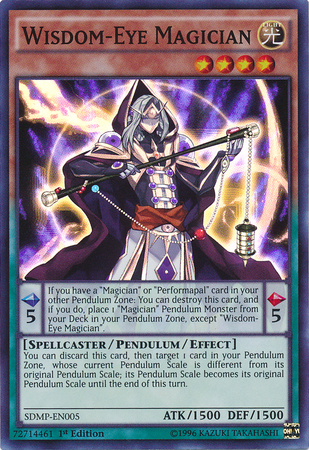 Wisdom-Eye Magician [SDMP-EN005] Super Rare | Jomio and Rueliete's Cards and Comics