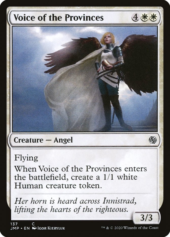 Voice of the Provinces [Jumpstart] | Jomio and Rueliete's Cards and Comics