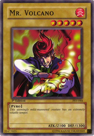 Mr. Volcano [PSV-044] Common | Jomio and Rueliete's Cards and Comics