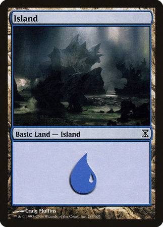 Island (288) [Time Spiral] | Jomio and Rueliete's Cards and Comics