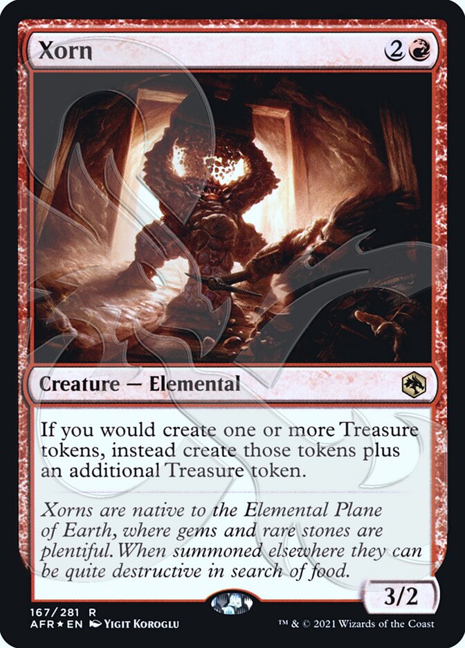 Xorn (Ampersand Promo) [Dungeons & Dragons: Adventures in the Forgotten Realms Promos] | Jomio and Rueliete's Cards and Comics